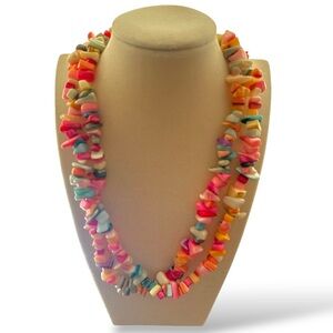 2-Strand Colorful Bohemian Necklace